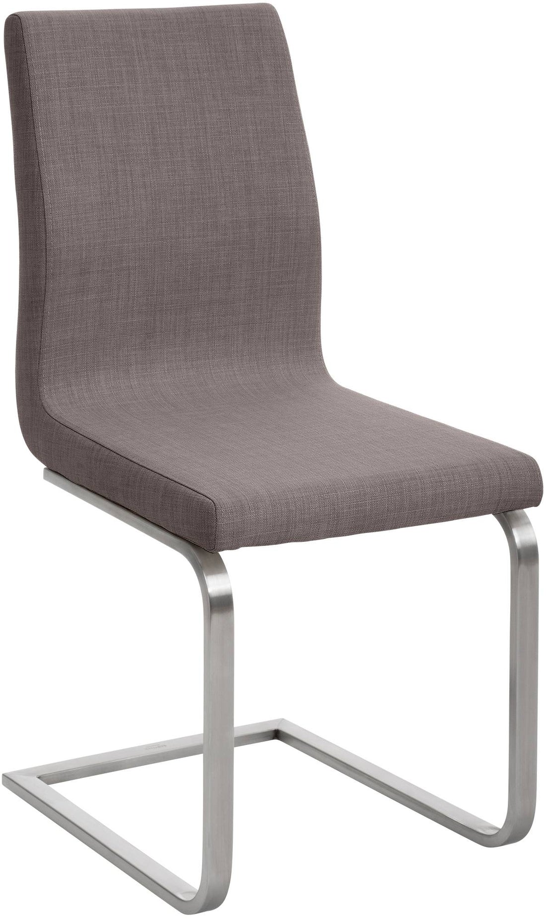 Eetkamerstoel met Stof - Design Zetel - Hoog Zitcomfort en Ergonomische Rugleuning Kleur crème