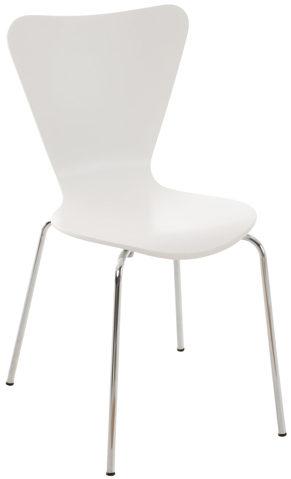 Stapelstoel - Multifunctioneel - Ruimtebesparend Design, ideaal voor evenementen en conferenties Kleur wit