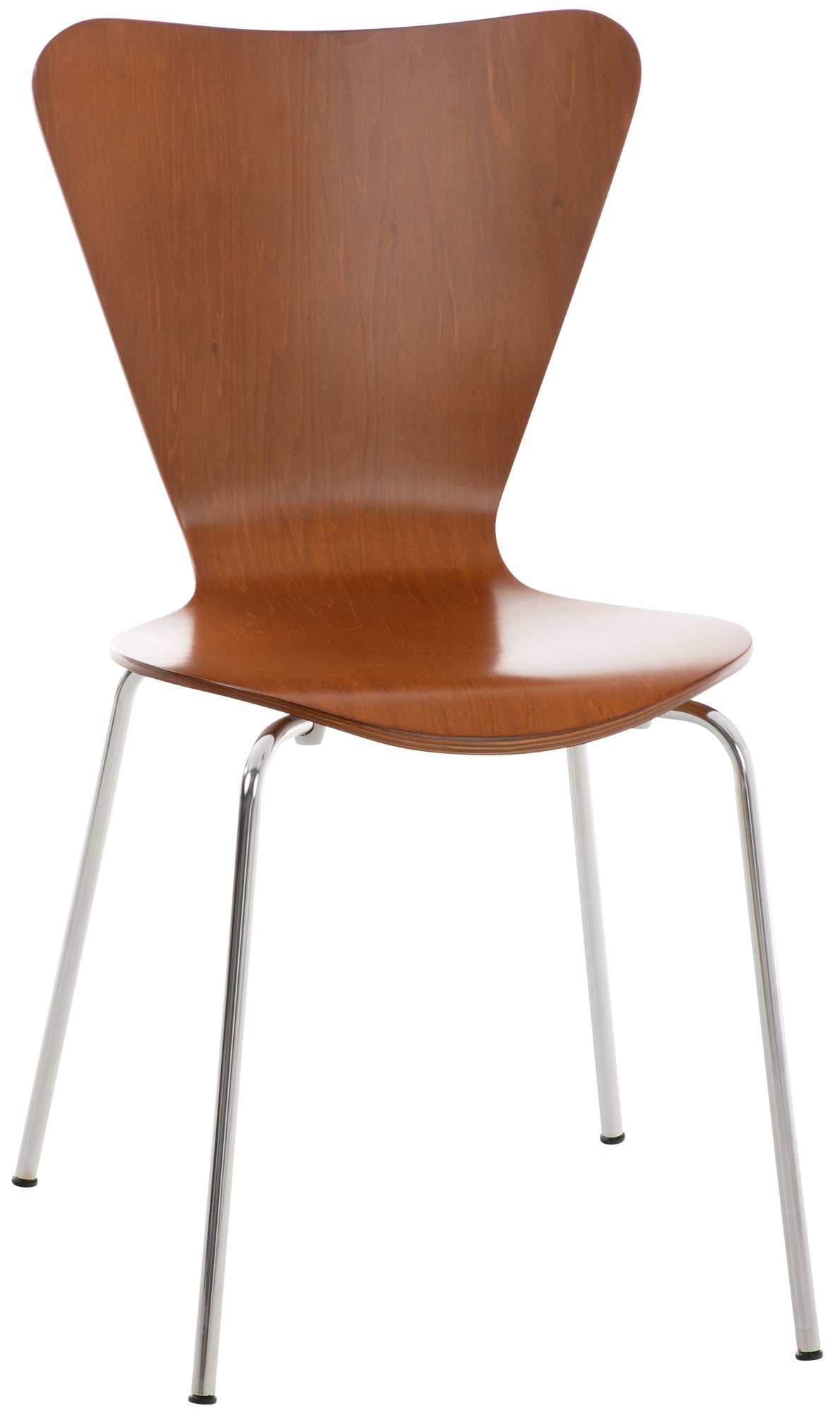 Stapelstoel - Multifunctioneel - Ruimtebesparend Design, ideaal voor evenementen en conferenties Kleur bruin