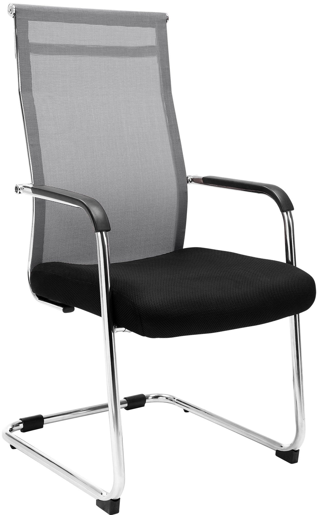 Freischwingerstoel - Schommelstoel - Ergonomisch Design for Comfort Kleur grijs