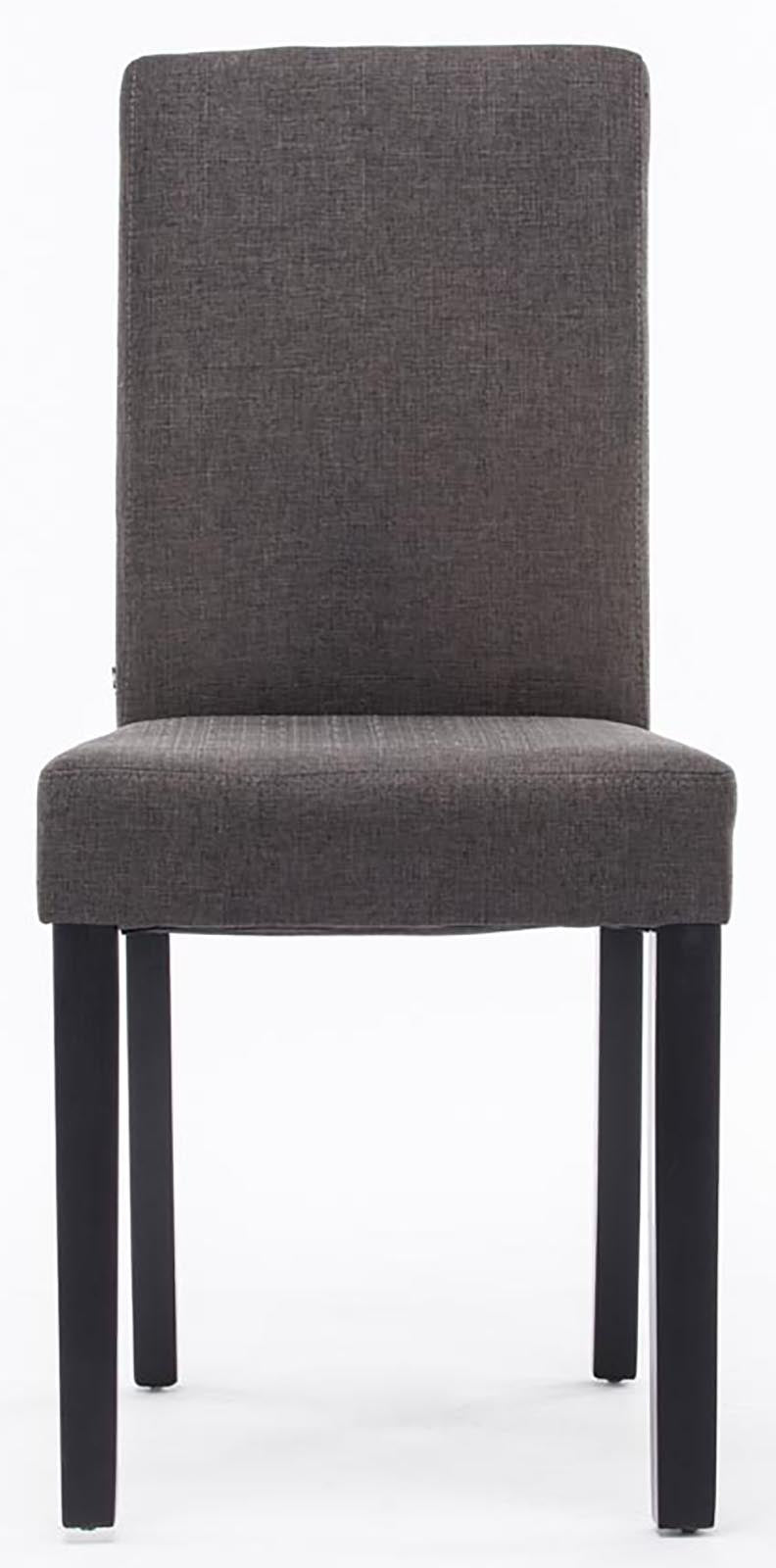 4 Modern Eetkamerstoelen - Dining Chairs - Comfort & Stijl - Onderhoudsvriendelijk en Stevig Kleur donkergrijs