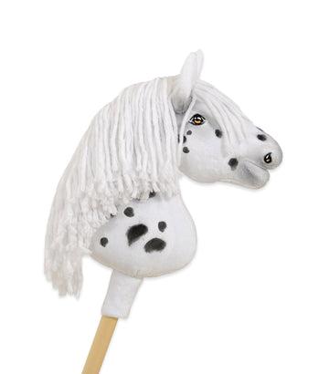 Super Hobby Horse stokpaard - luipaard A4 - realistisch design - zacht en duurzaam minky-stof