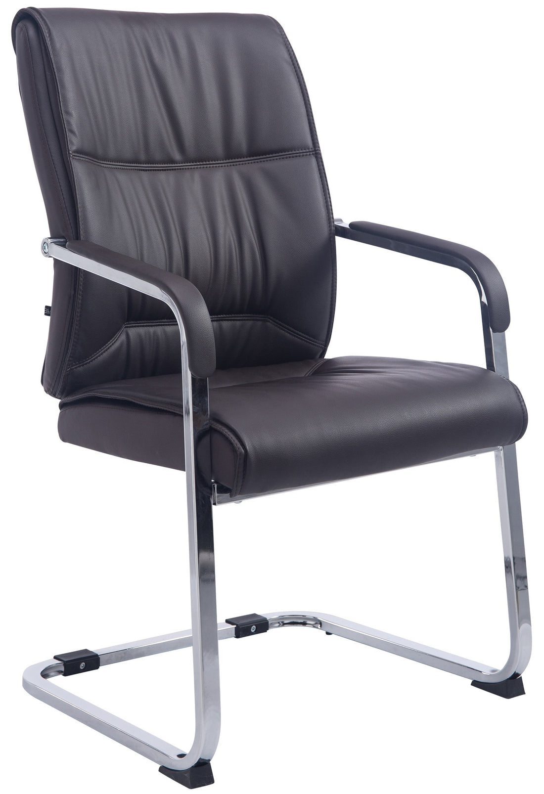 Eetkamerstoel XXL Anubis - Bezoekersstoel, Ergonomisch Design, Max. 260 kg Belastbaarheid Kleur bruin