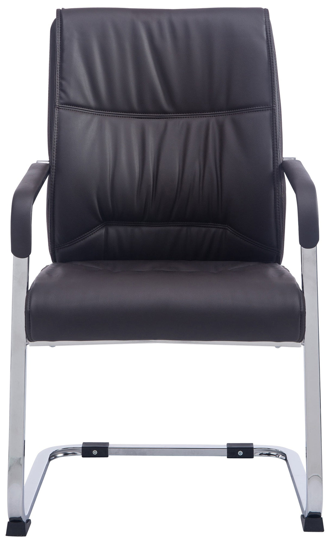 Eetkamerstoel XXL Anubis - Bezoekersstoel, Ergonomisch Design, Max. 260 kg Belastbaarheid Kleur bruin