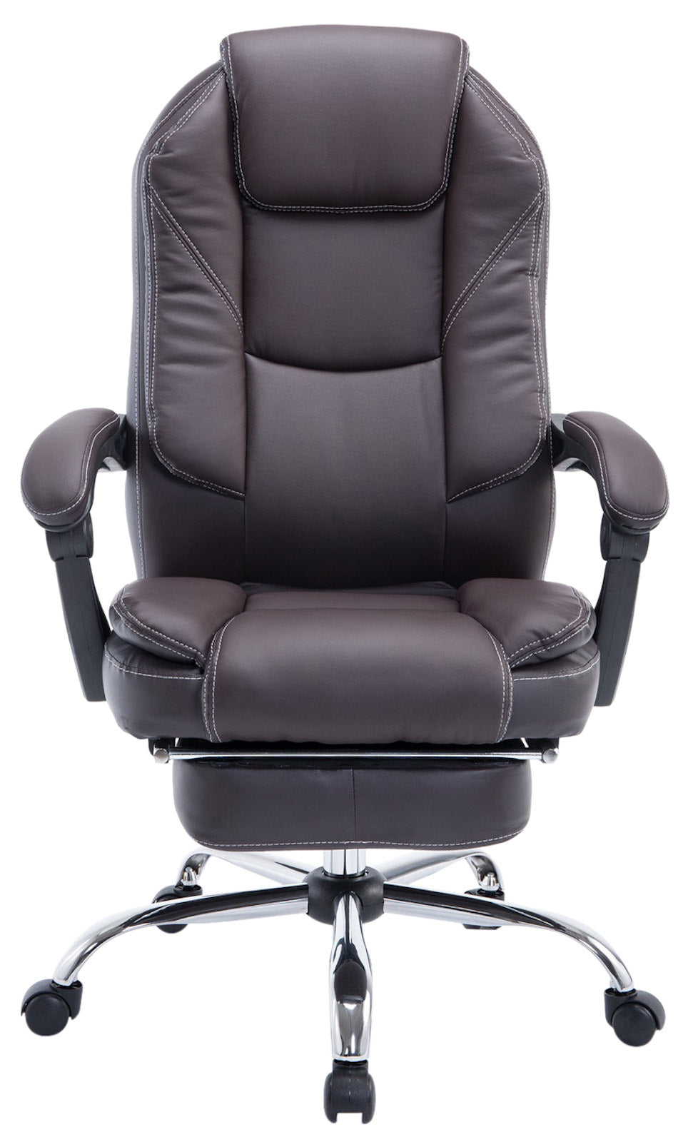 Klassieke Bureaustoel - Ergonomische Stoel - Ultiem Zitcomfort Kleur bruin