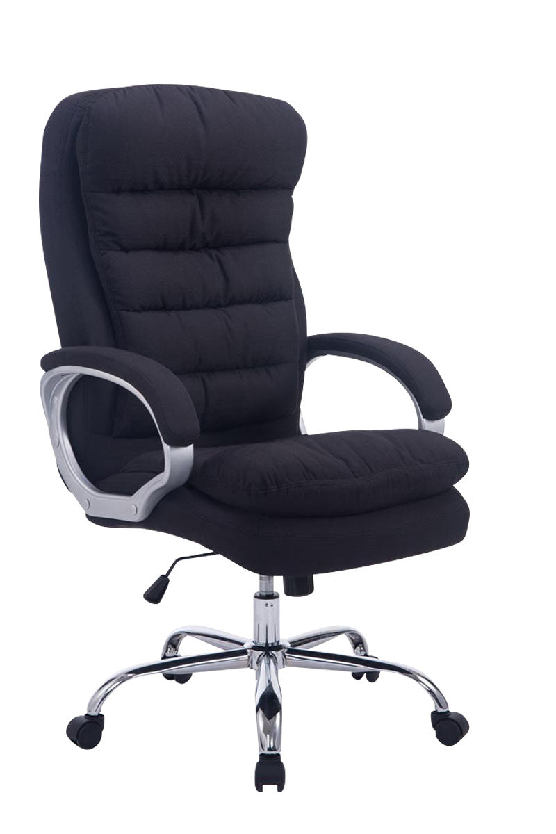 XXL Executive Bureaustoel - Directiestoel, Ergonomische Zitpositie Garantie - Tot 235 kg Kleur zwart