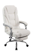 Bureaustoel Luxe Ergonomisch - Kantoorstoelen - Maximaal Comfort Kleur wit