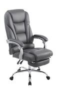 Bureaustoel Luxe Ergonomisch - Kantoorstoelen - Maximaal Comfort Kleur grijs