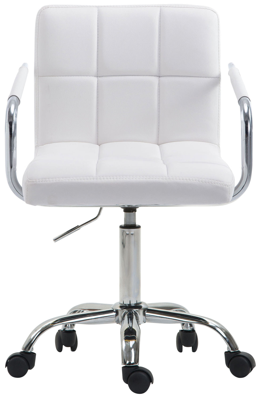 Moderne Bureaustoel - Ergonomische Stoel - Optimaal Zitcomfort Kleur wit