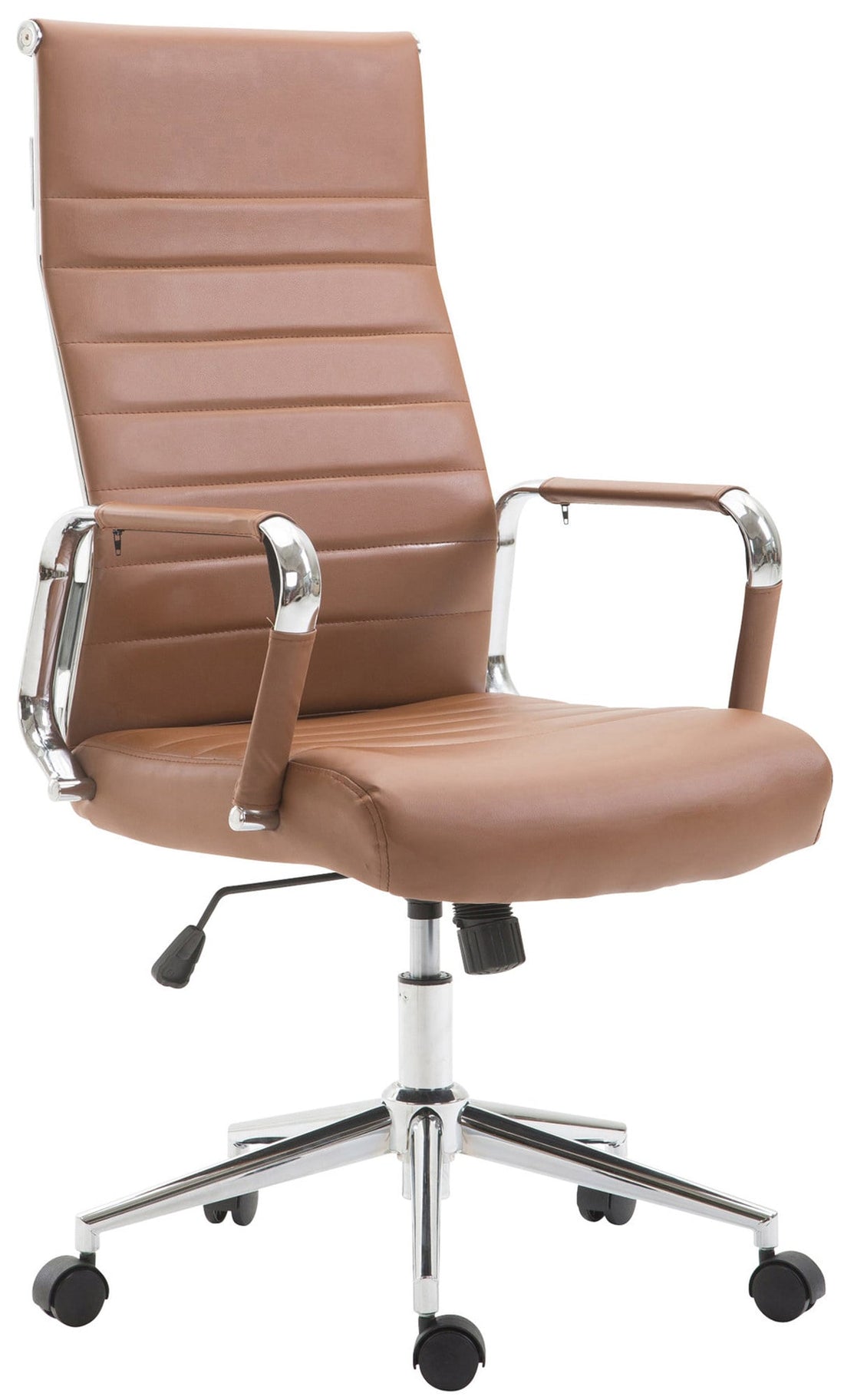 Exclusieve Bureaustoel - Kantoorstoel - Ergonomisch Comfort & Schommelmechanisme Kleur wit
