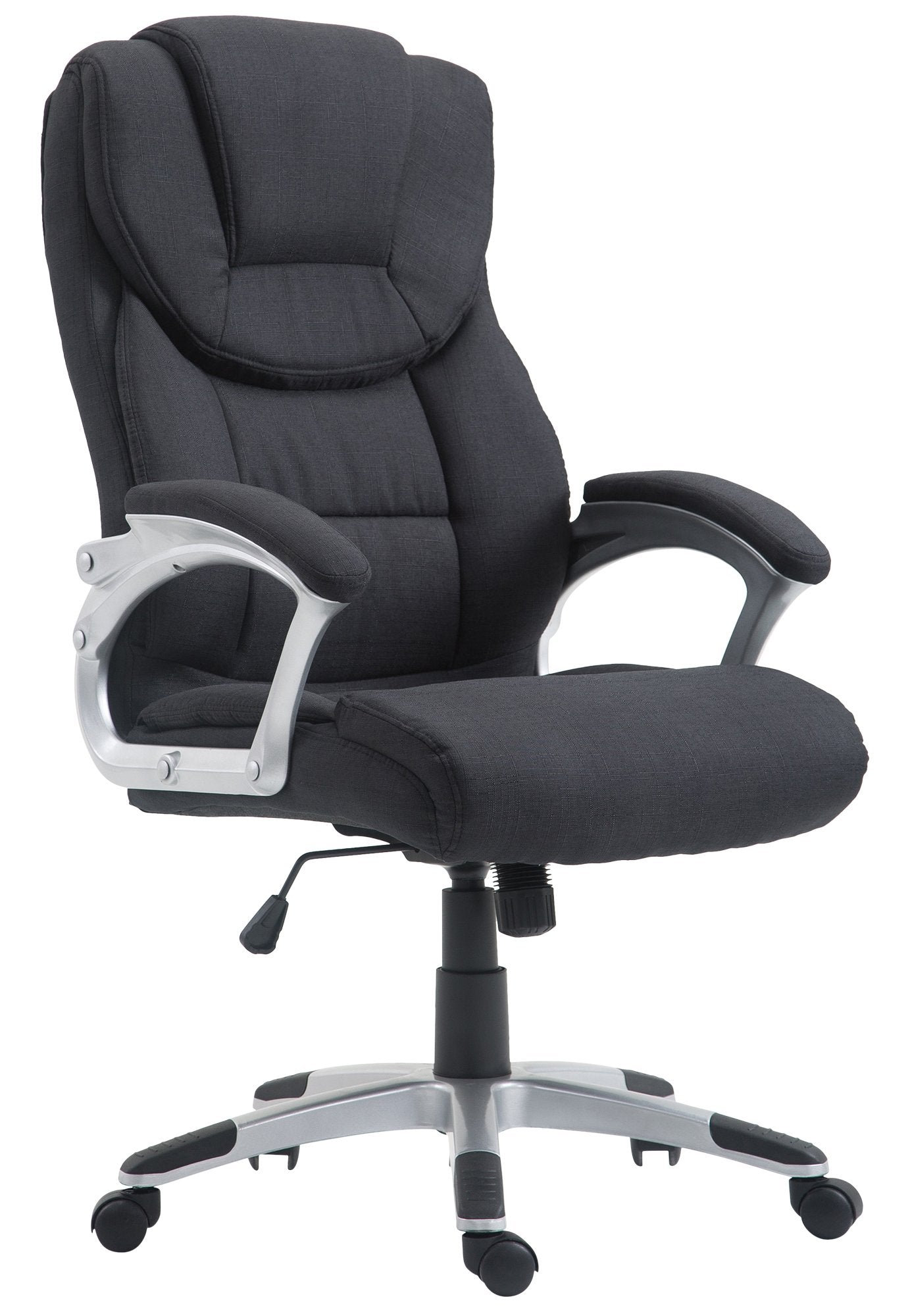 Comfortabele Bureaustoel - Ergonomische Zitting, Verstelbaar voor Extra Comfort Kleur zwart