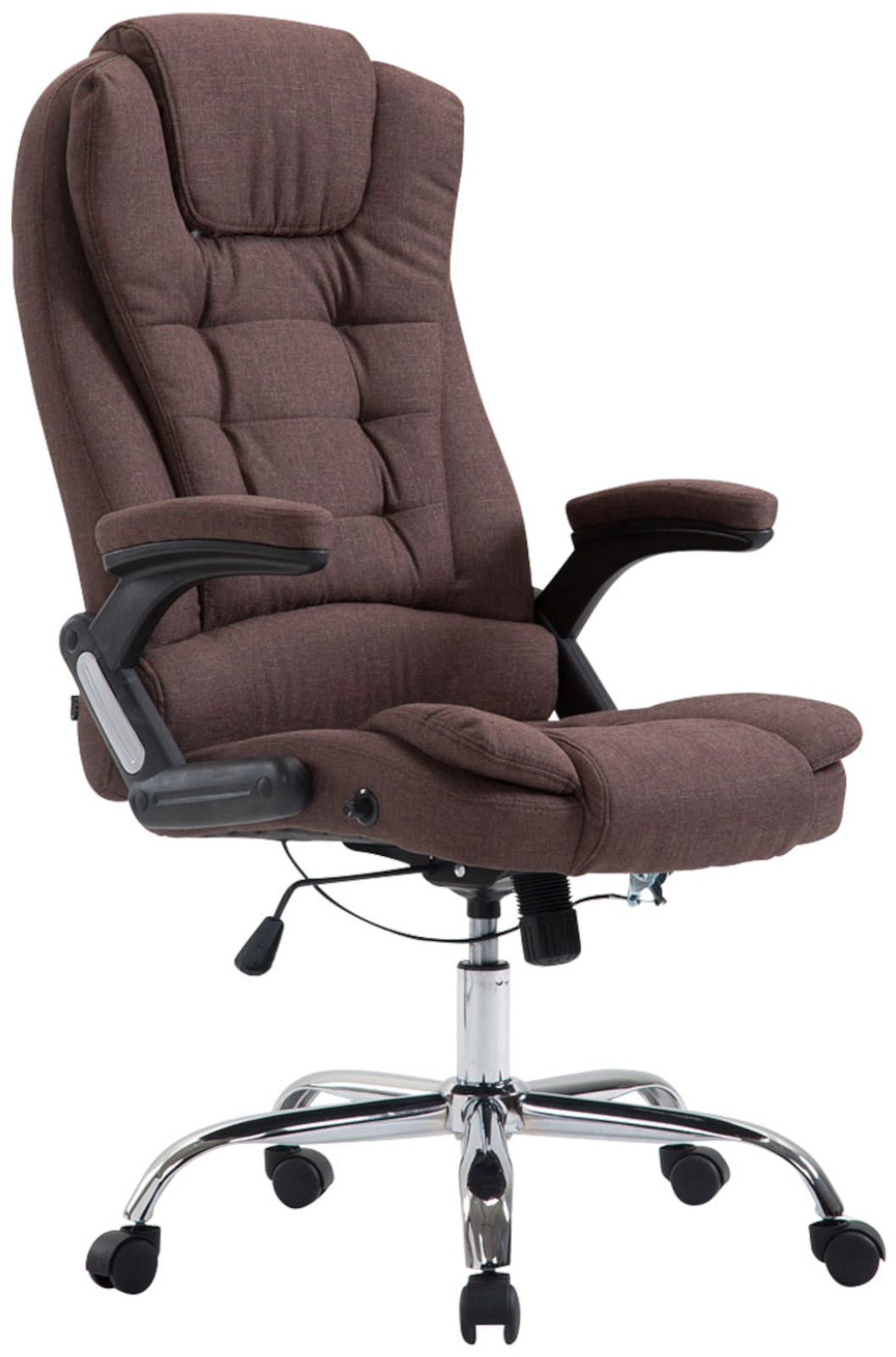 XL Bureaustoel - Ergonomische Kantoorstoel - Maximaal Comfort & Steun Kleur bruin