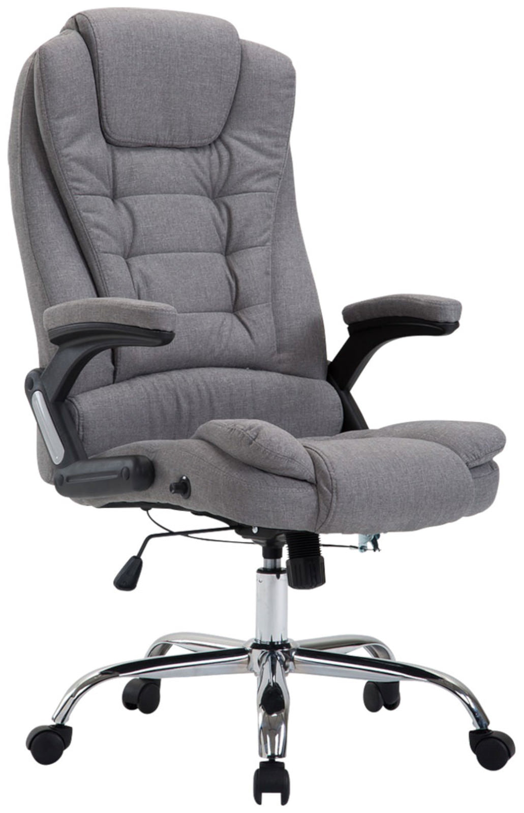 XL Bureaustoel - Ergonomische Kantoorstoel - Maximaal Comfort & Steun Kleur grijs