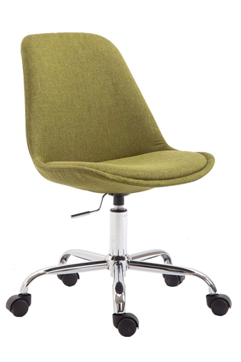 Ergonomische Bureaustoel - Kantoorstoel - Traploos Verstelbare Zithoogte - Modern Design Kleur groen