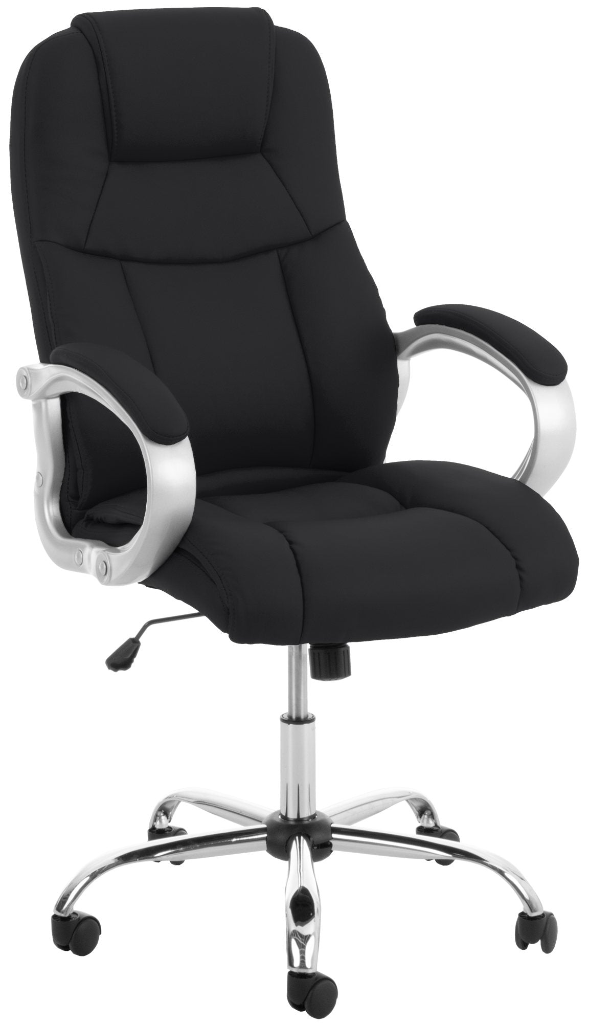 Ergonomische Bureaustoel - Kantoorstoel, Hoogwaardige Ondersteuning, Belastbaar tot 150 kg Kleur zwart