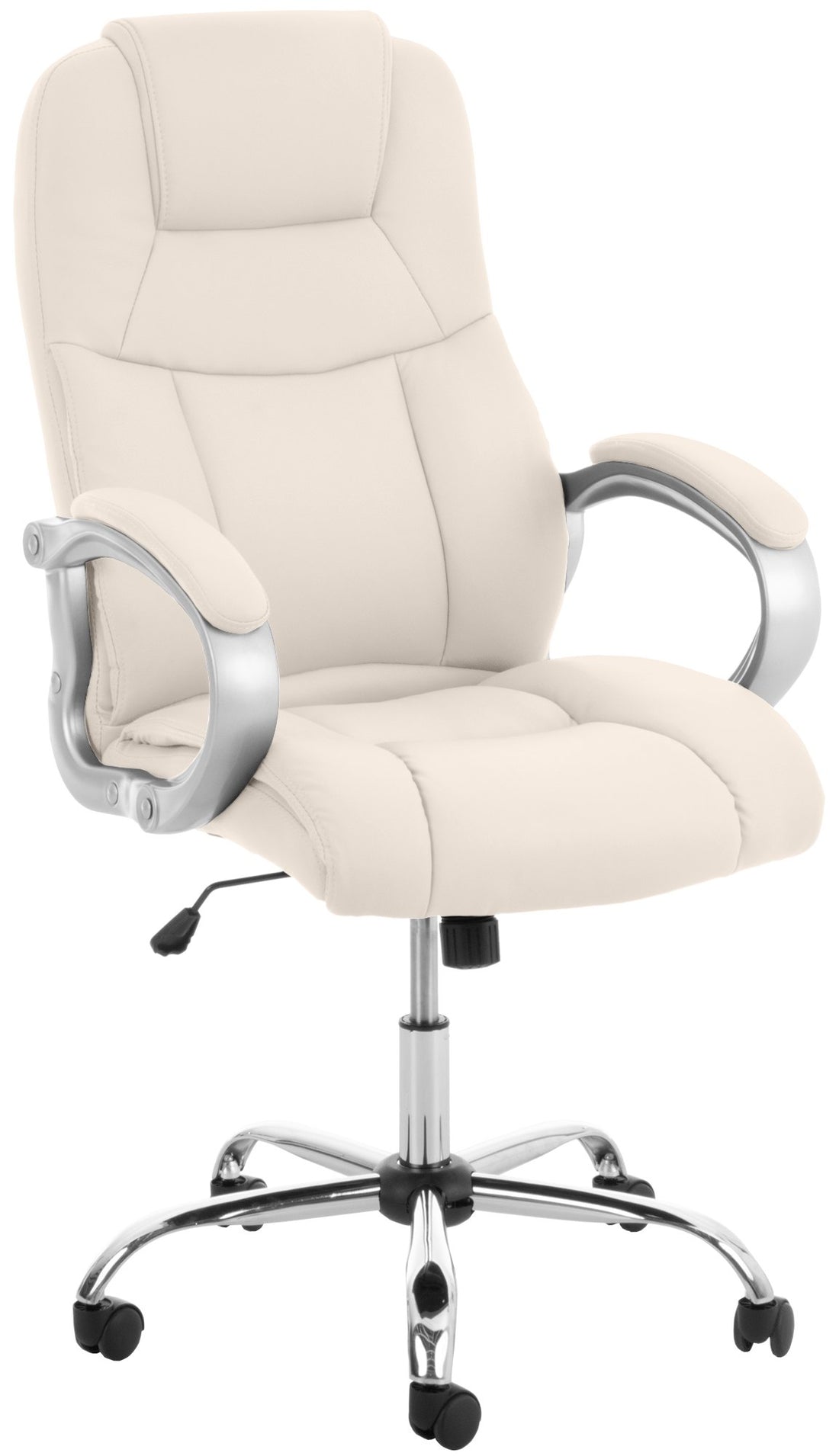 Ergonomische Bureaustoel - Kantoorstoel, Hoogwaardige Ondersteuning, Belastbaar tot 150 kg Kleur zwart