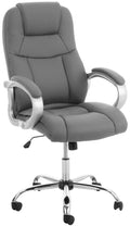 Ergonomische Bureaustoel - Kantoorstoel, Hoogwaardige Ondersteuning, Belastbaar tot 150 kg Kleur grijs