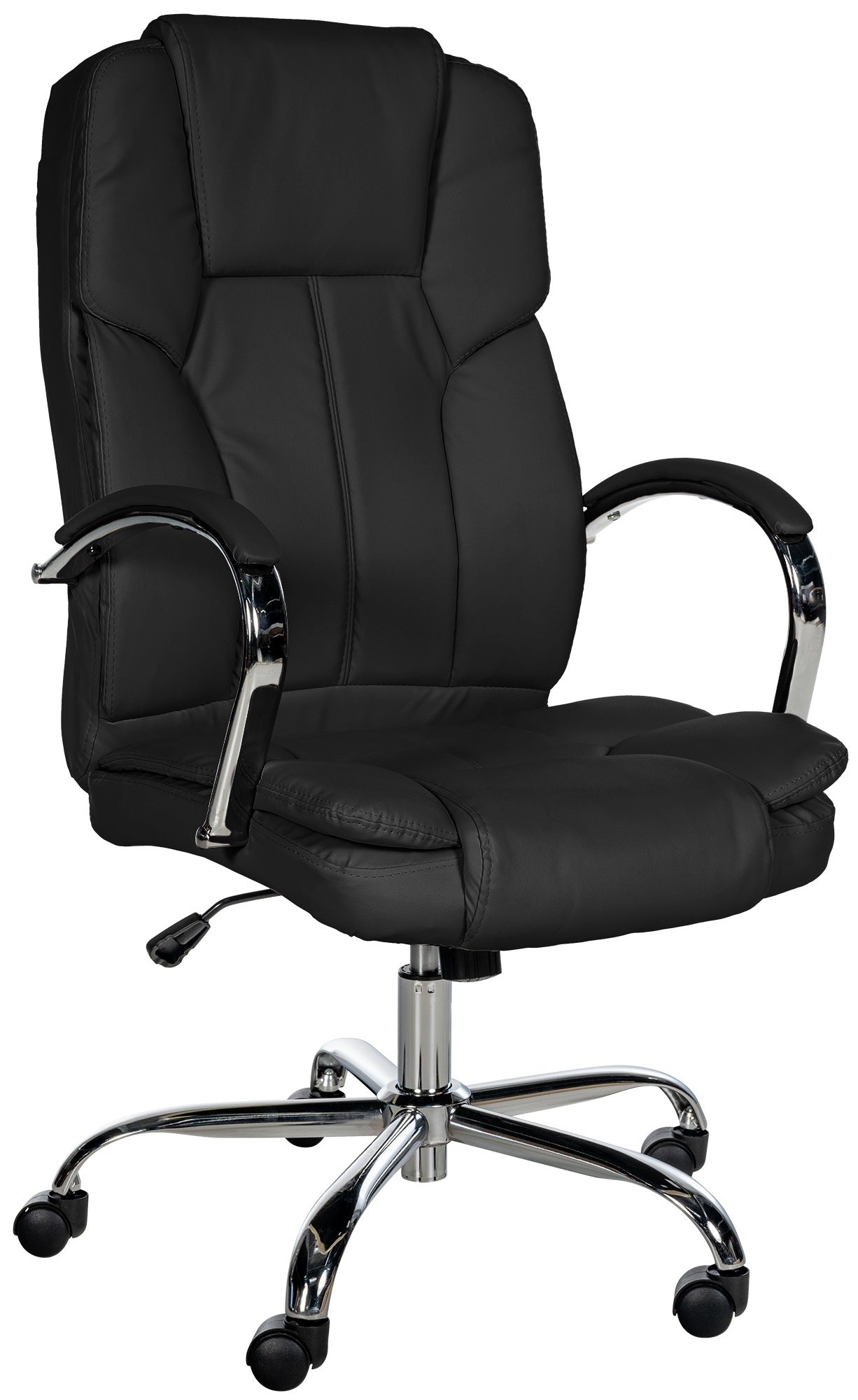 Ergonomische Bureaustoel - Comfort Chair - XXL Zitbreedte, Zwaar Gebruik Kleur zwart