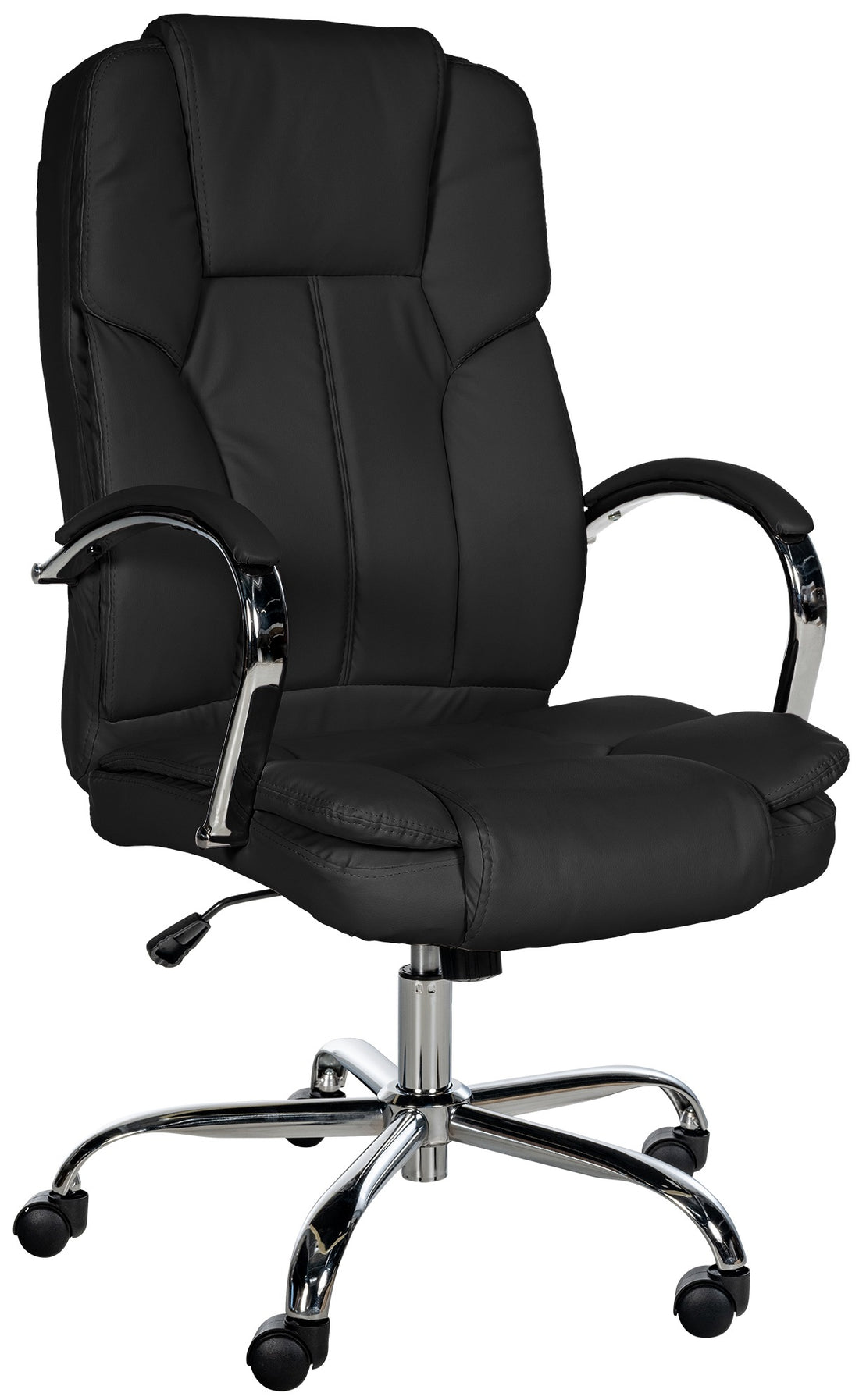 Ergonomische Bureaustoel - Comfort Chair - XXL Zitbreedte, Zwaar Gebruik Kleur zwart