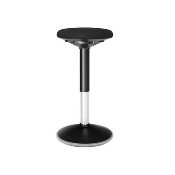 Werkkruk - Bureaustoel - Barkruk - Draaikruk - Zwart - 60-85 cm
