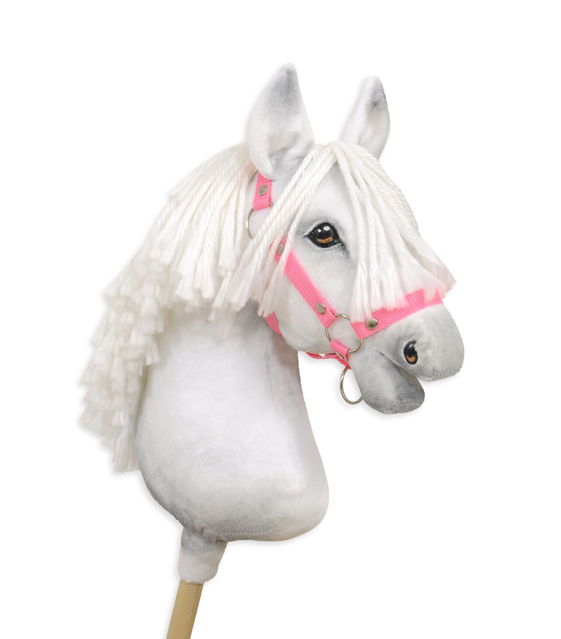Super Hobby Horse Premium - stokpaard - handgemaakt & veilig, groot A3-formaat, Oeko-Tex materiaal