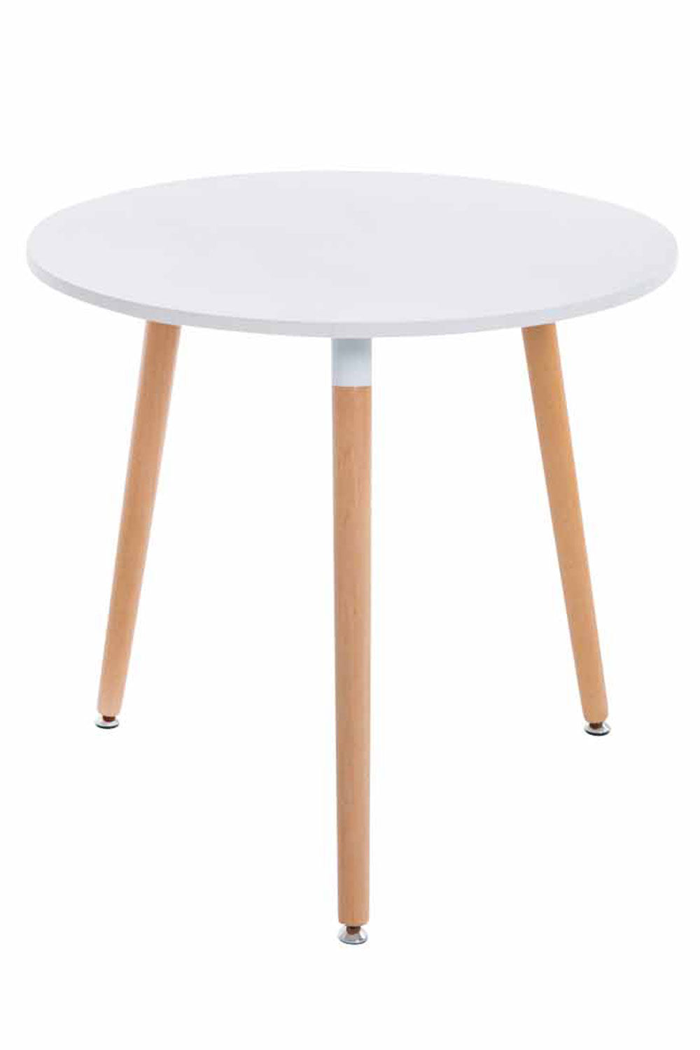 Moderne Eettafel Ansgar - Houten Tafel - Eenvoudige Montage Kleur wit
