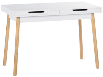 Schrijftafel - Werktafel - Moderne Elegantie, Ruime Opbergruimte Maat 110 cm