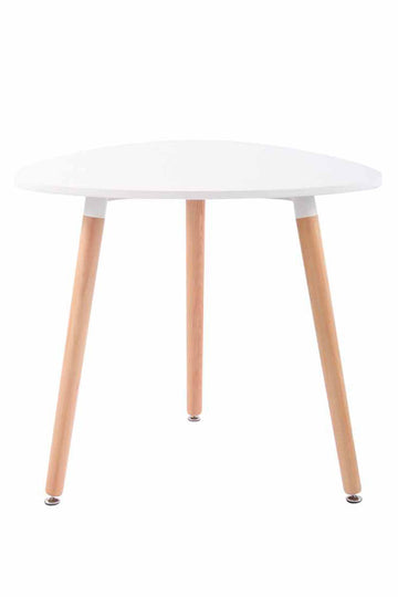 Keukentafel - Eettafel - Verstelbare Vloerglijders, Veelzijdig Ontwerp Kleur wit Maat
