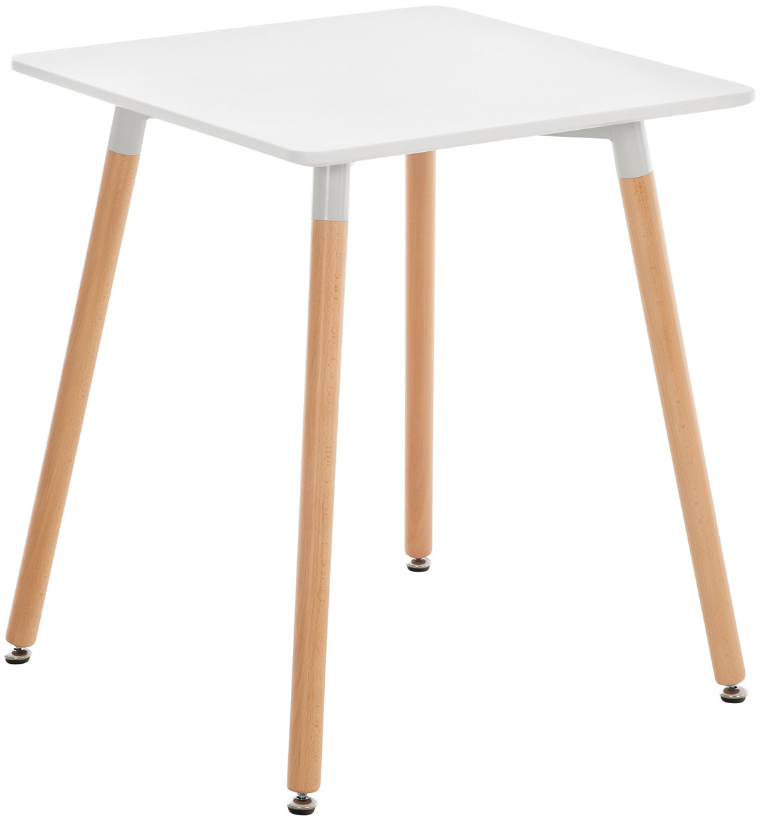 MDF Keukentafel - Eettafel - Verstelbare Stabiliteit voor Oneffen Vloeren Kleur zwart Maat