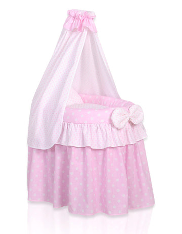 Roskorg dockvagn - Konstgjord docksäng - Handgjord och hållbart trä