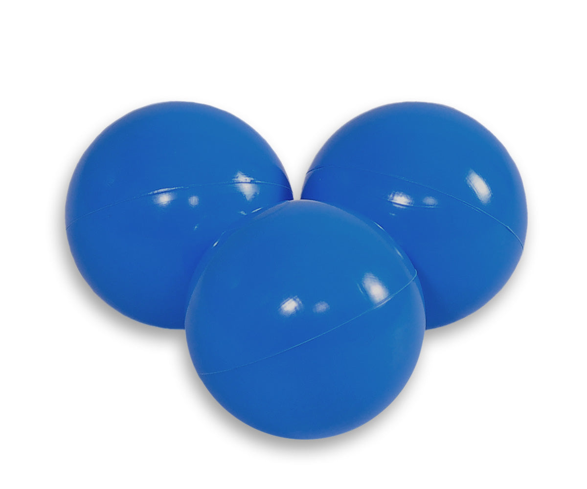 Plast sandlådebollar - lekbollar - flexibla och säkra för barn - 50 stycken - 7 cm