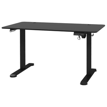 Elektrisch zit-sta bureau | Kleur: Zwart | Afmetingen: 140x70x72-116 cm