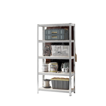Zware opslagstelling - magazijnrek - staal - roestbestendig - 180 x 90 x 40 cm