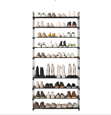 Schoenenrek verstelbaar - schoenenorganizer - 92 x 30 x 194 cm