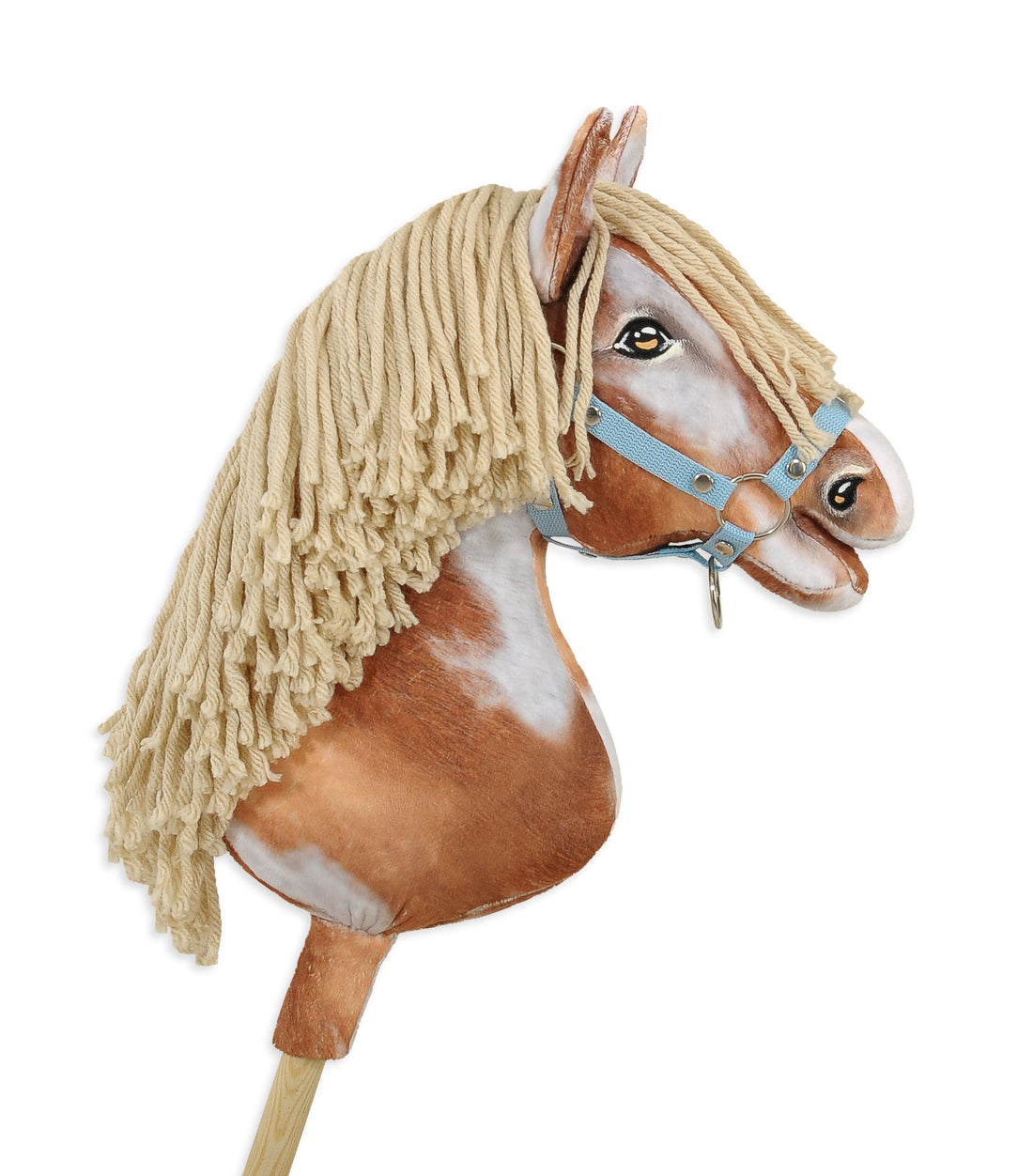 Käpphäst, käpphäst, handgjord och hållbar för säker lek och roligt - Super Käpphäst Premium