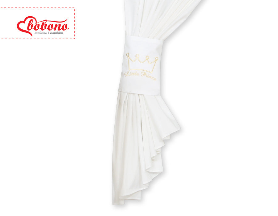 Set med 2 gardiner till babyrummet - fönsterdekoration - snygg och mysig atmosfär