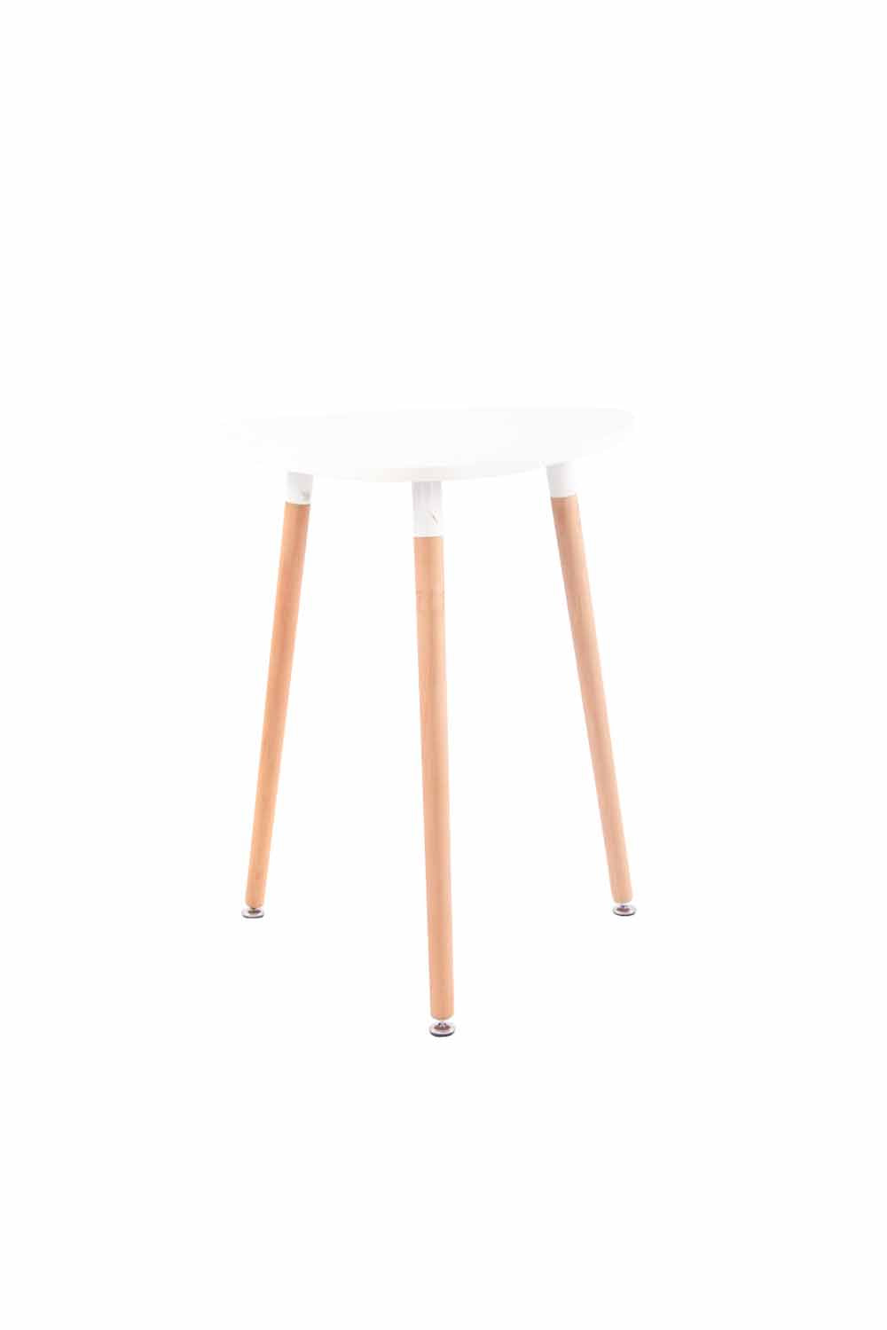 Keukentafel, Eettafel, Verstelbare Vloerbeschermers, Stijlvol Design Kleur wit
