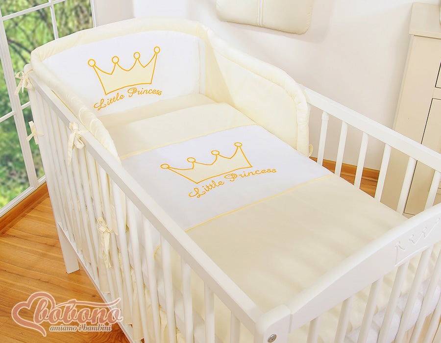 Universele Babybumper Little Prince/Princess - Ledikantbescherming - Extra Veilig en Comfortabel