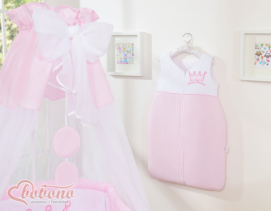 Chiffongbaldakin - myggnät för babysäng - skyddar mot ljus och skapar en romantisk atmosfär