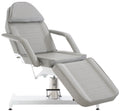 Hydraulische Schoonheidssalonstoel - Wellnesszetel - Verstelbare Hoogte & Rugleuning Kleur grijs