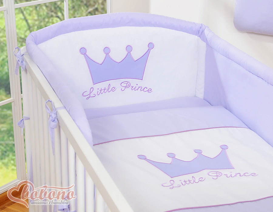 Universele babybumper - bedombumper - extra veiligheid en comfort Lilac