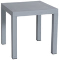 Bijzettafel - Elegant - Weersbestendig - Hoogwaardige Materialen Kleur grijs