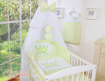 5-delige Beddenset met Klamboe - Babybedset - Beschermt tegen muggen en zorgt voor comfort