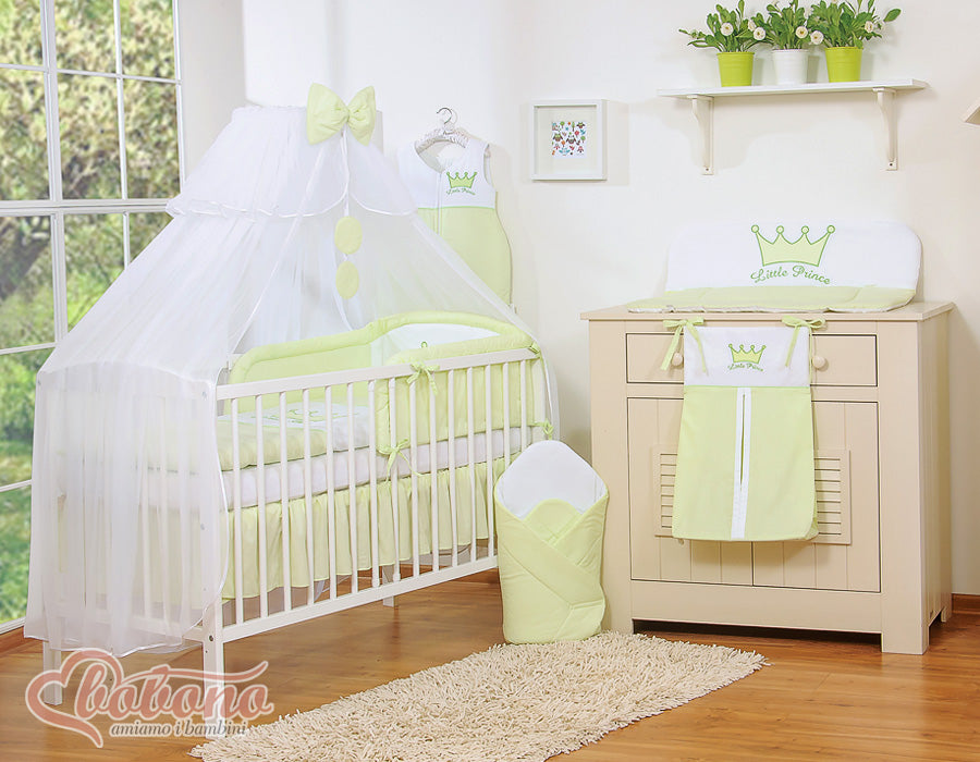 Groot chiffon klamboe voor babybed - muskietennet - optimale bescherming en stijl