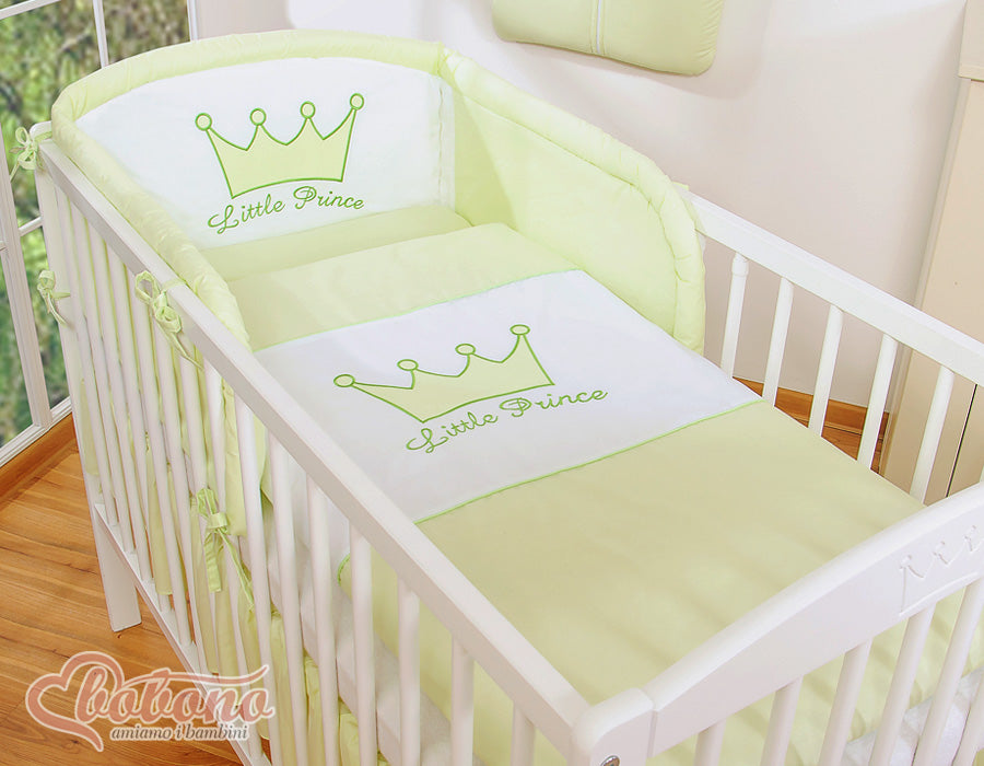Universele Baby Bumper - Bedrandbeschermer - Veiligheid en Comfort Groen