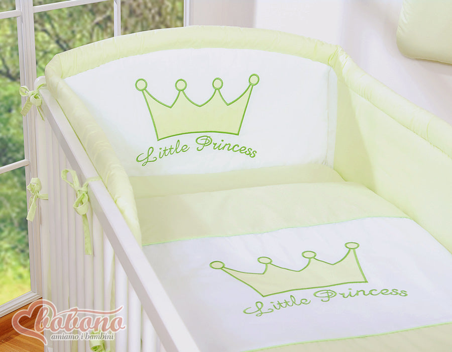 Universele Baby Bumper - Bedrandbeschermer - Veiligheid en Comfort Groen