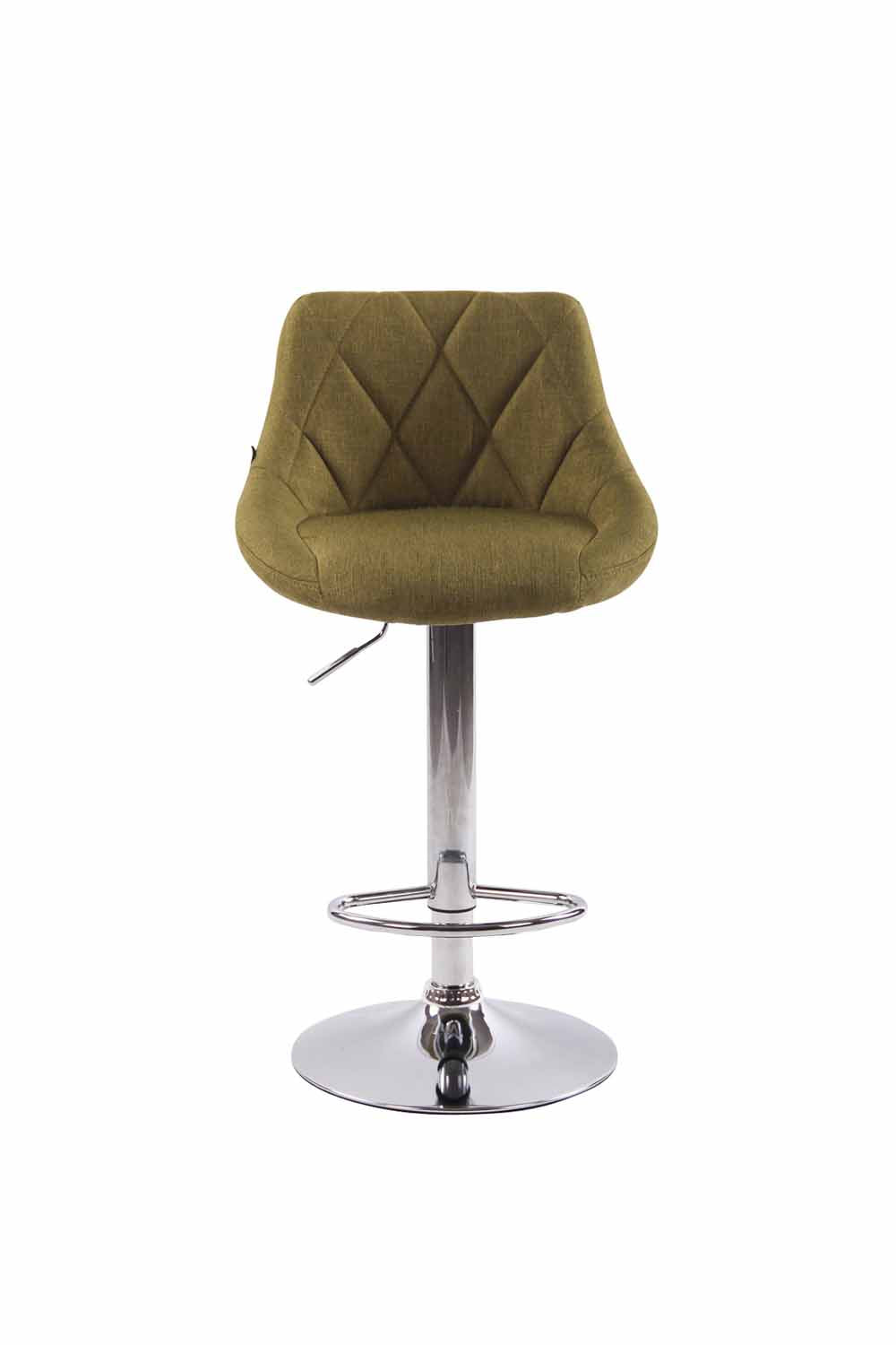 Set 2 Barkrukken - Hoge Stoelen - In Hoogte Verstelbaar Comfort Kleur groen