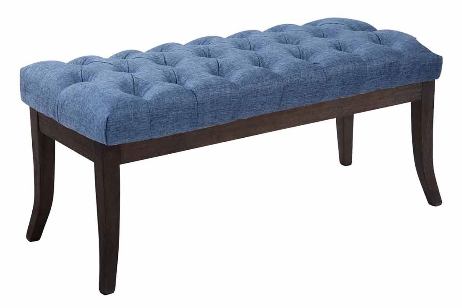 Stoffen Zitbank - Designer Bank - Elegante Extra Zitruimte voor Gasten Kleur blauw Maat