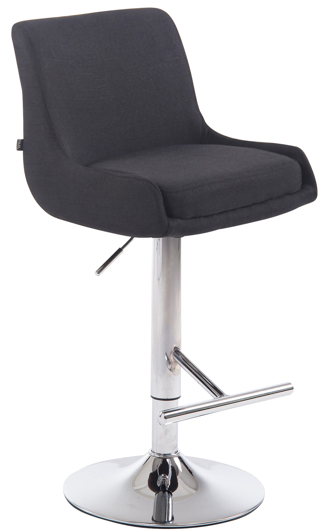 Barkruk, Chique Kruk, Gaslift Verstelbaar - Stijlvol Design Kleur zwart