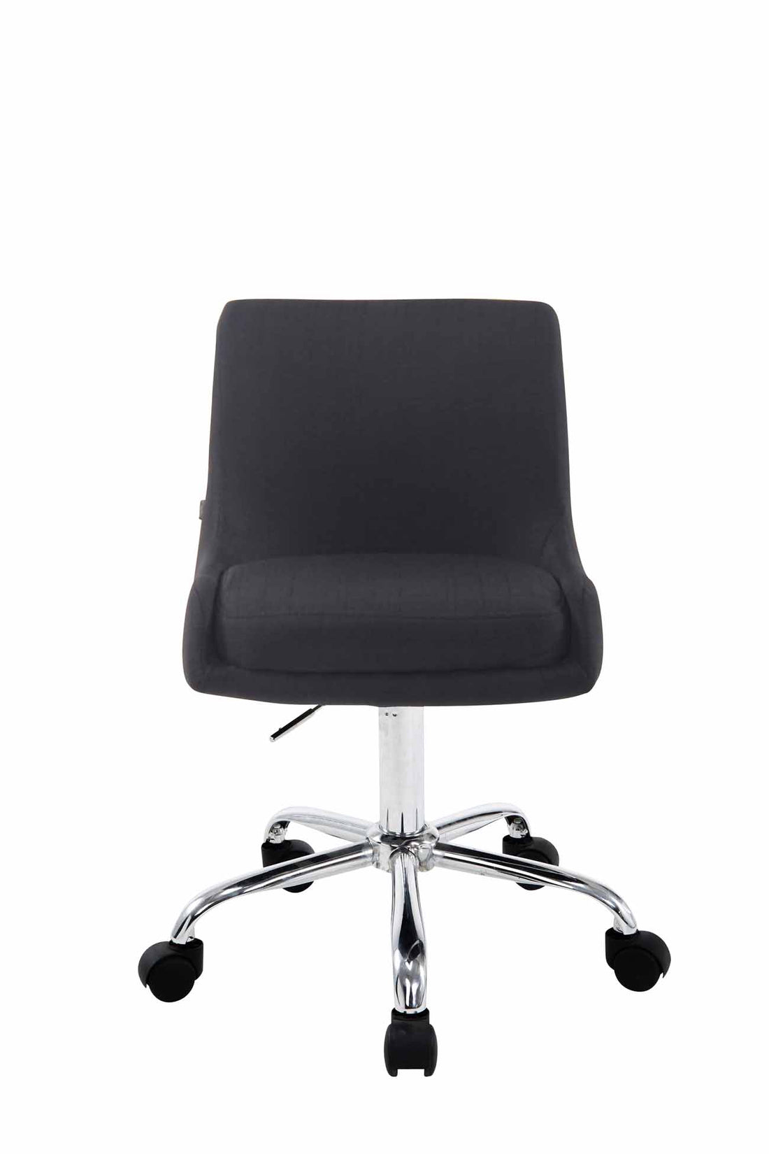 Verstelbare Werkkruk, Draaibare Stoel - Hoog Zitcomfort, Stijlvol Kunstleer Design Kleur zwart
